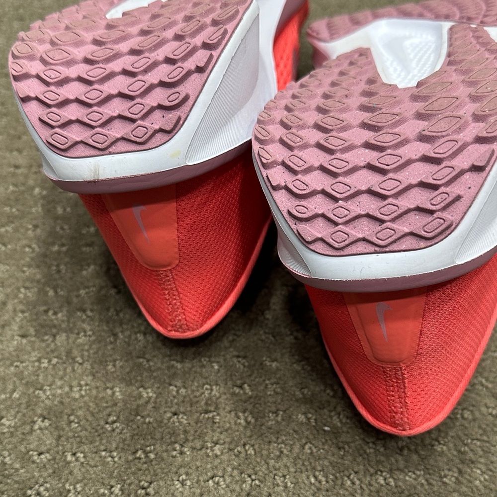 Nike Women's Coral/Purple Running Shoes - Lightweight Trainer 10Med - Picture 4 of 9